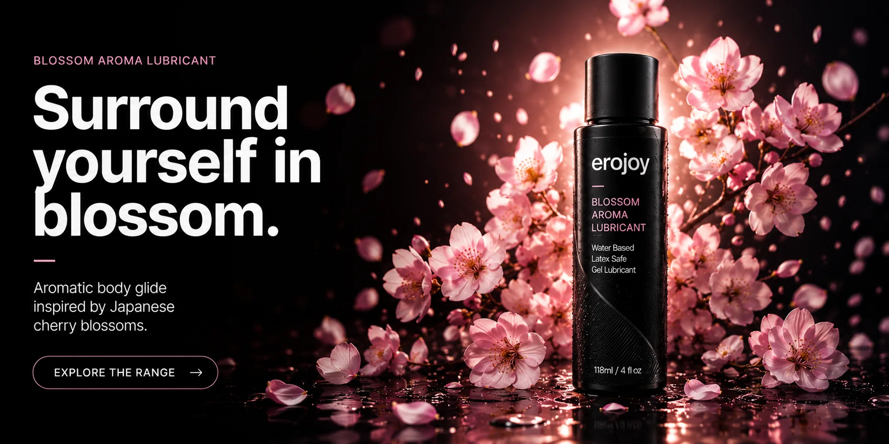 Blossom Aroma Lubricant — Surround yourself in blossom.